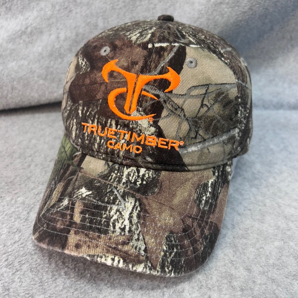 TrueTimber Camo Mens Brown Bass Pro Shops Snapback Hunting Hat OSFM 3420